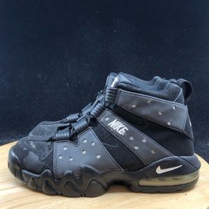 Nike Shoes | 2015 Nike Air Max CB 94 GS Black 3M 309560 010 Charles Barkley Rare Vtg Sz 6.5y | Color: Black/Gray | Size: 8 | Tylersshoes's Closet